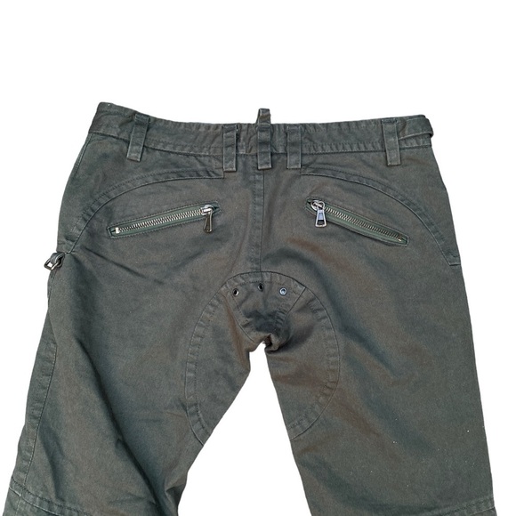 Dsquared Multipocket Cargo Pants Size 50 Green - Picture 3 of 10